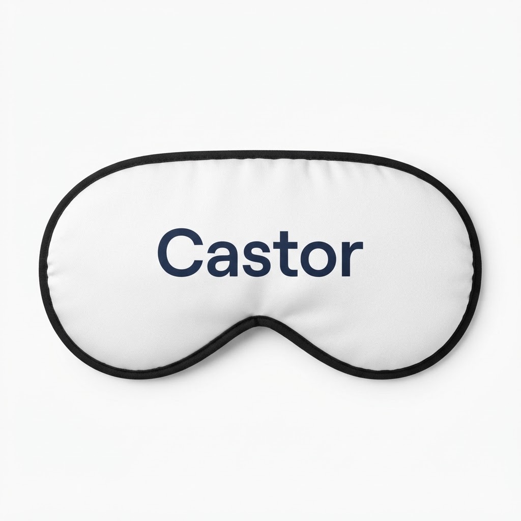 Máscara personalizada Castor