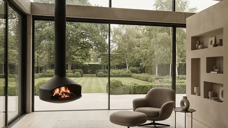 MFP 25 sliding doors installed in a minimal-frame opening