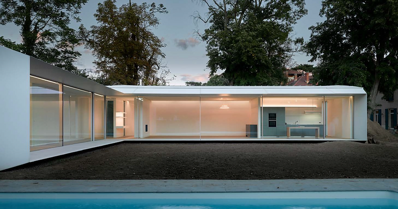 MFP18-H40 — 18 mm sightline minimal-frame sliding doors