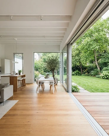 Solarlux Highline S — Solarlux minimal-frame sliding doors, 55 mm sightline