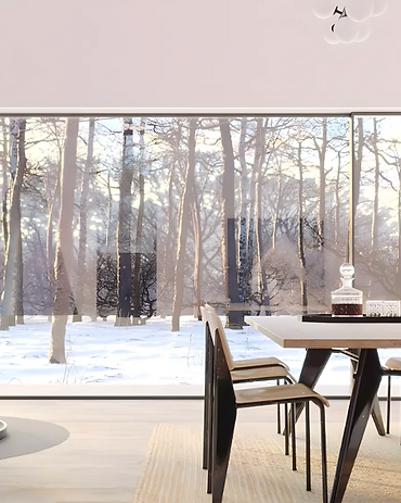 Minimal-frame glazing detail — Vitrocsa sliding door system