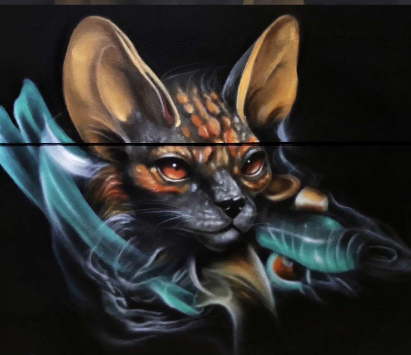 A bespoke VANDALI01 mural