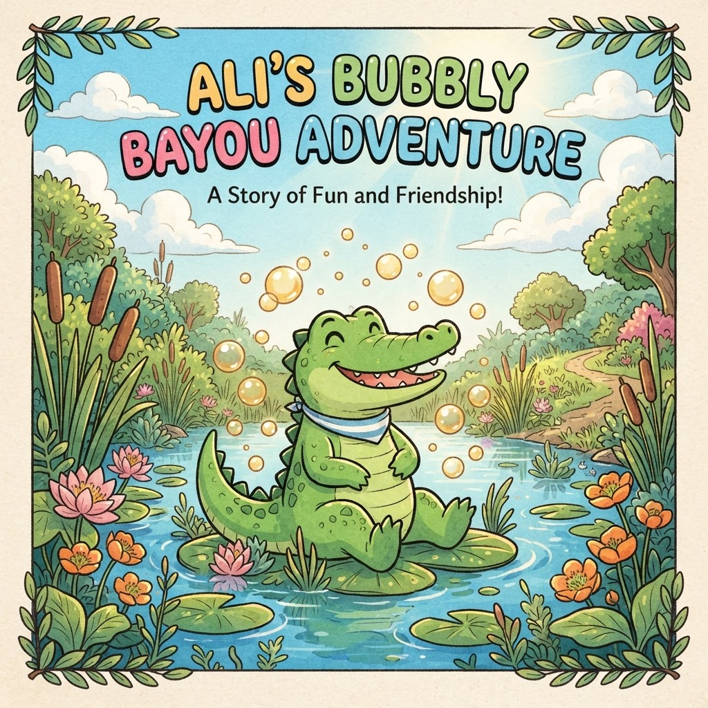 The Grumpy Alligator's Big Smile