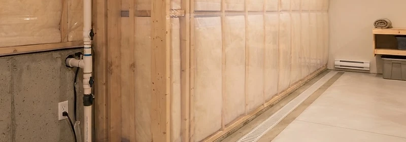 Basement waterproofing and moisture control work protecting a lower level in Liberty, MO