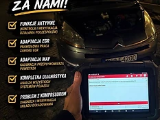 Citroën — testy aktywne, adaptacja EGR i MAF, diagnoza kompresora klimatyzacji