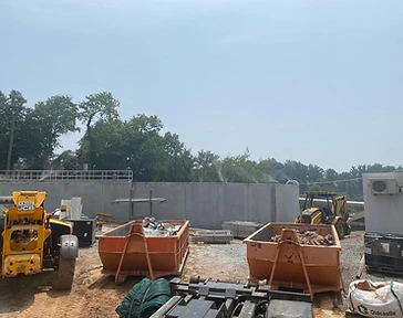 Commercial site — heavy debris removal
