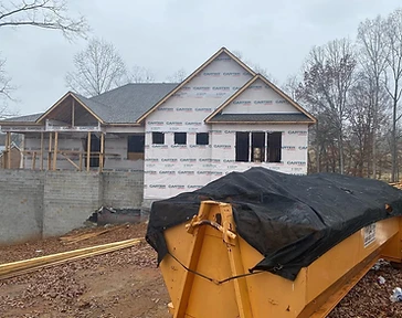 New construction — framing stage