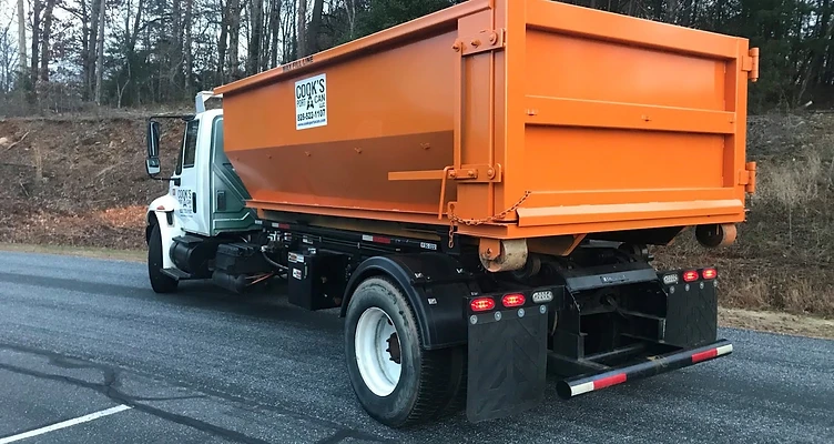Cook's Port-A-Can truck