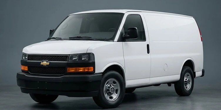 Chevrolet Express — photographie du modèle pour la vente au Québec