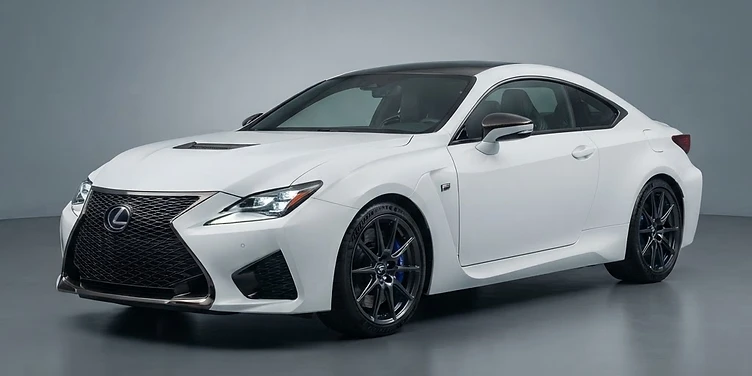 Lexus RC F — photographie du modèle pour la vente au Québec