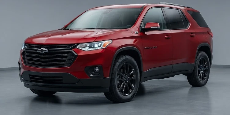 Chevrolet Traverse — photographie du modèle pour la vente au Québec