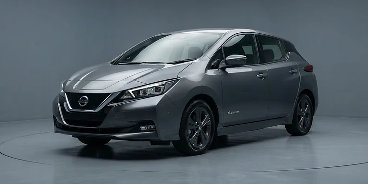 Nissan Leaf — photographie du modèle pour la vente au Québec
