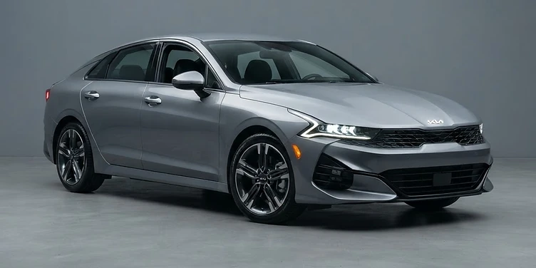 Kia K5 — photographie du modèle pour la vente au Québec