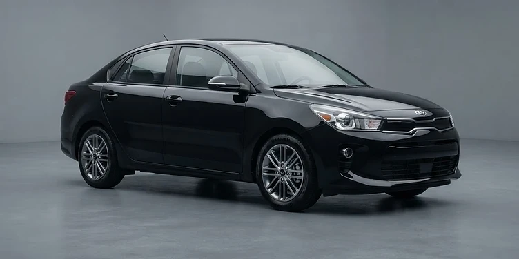 Kia Rio — photographie du modèle pour la vente au Québec