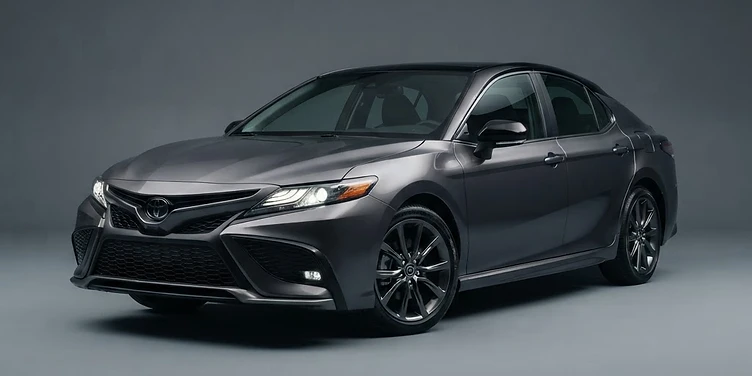 Toyota Camry — photographie du modèle pour la vente au Québec