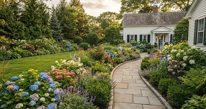 Landscape Design & Installation, New England landscape