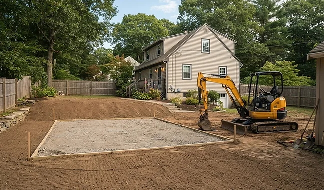Grading & Site Preparation inspiration for a New England property