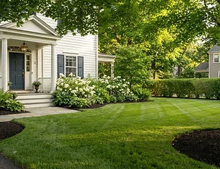 A lawn with a fresh perspective