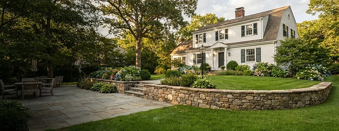 Services, New England landscape