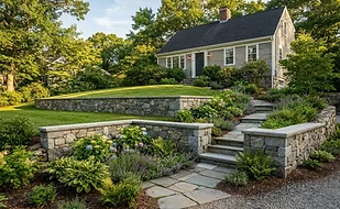 Illustration for Before you build a retaining wall, ask these questions