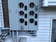 Six-socket Eaton meter bank — City of Redmond approved