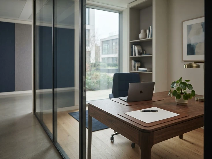 A clean, modern workspace where Ontario real estate files are prepared.