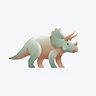 Triceratops silhouette