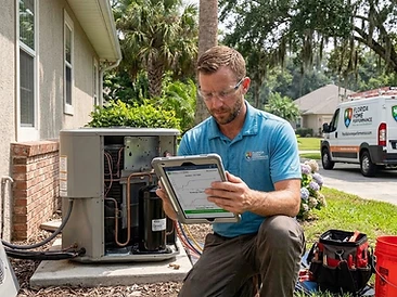 Emergency AC Compressor Replacement — photo 1