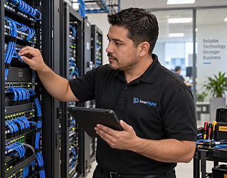 InnerDigital managed IT engineer maintaining network infrastructure