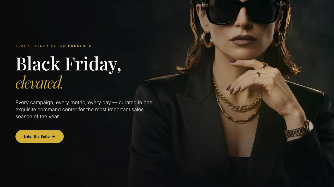 Black Friday Pulse template preview