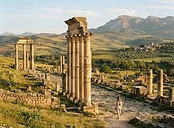 Roman ruins of Volubilis near Meknes