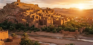 Earthen ksar of Ait Ben Haddou, Morocco