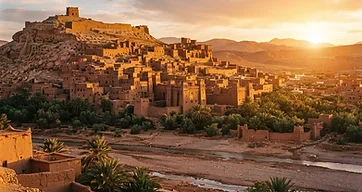 Earthen ksar of Ait Ben Haddou, Morocco