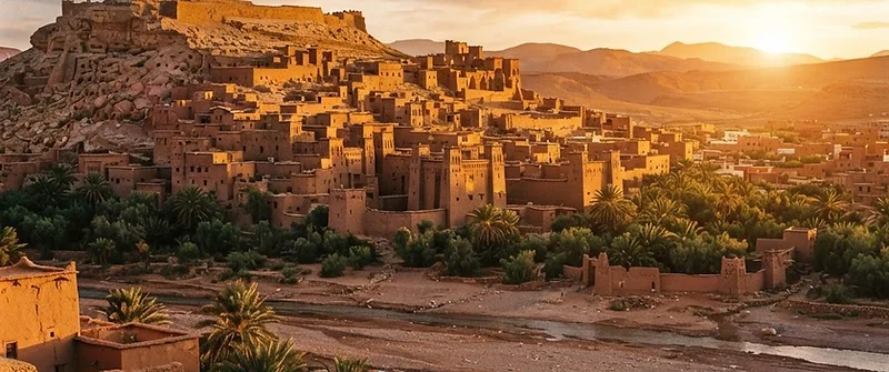 Earthen ksar of Ait Ben Haddou, Morocco