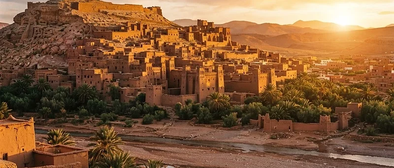 Earthen ksar of Ait Ben Haddou, Morocco