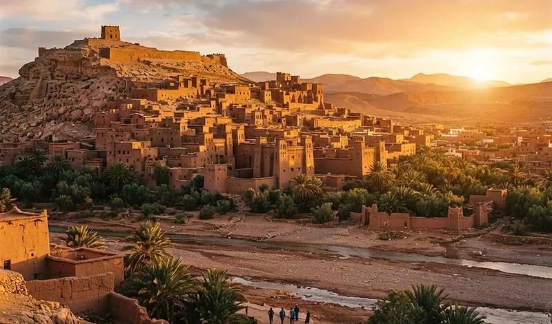 Earthen ksar of Ait Ben Haddou, Morocco