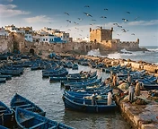 Essaouira harbor and Atlantic coastal medina