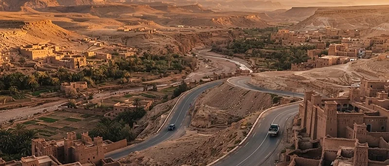 Moroccan landscapes on an imperial cities and desert journey