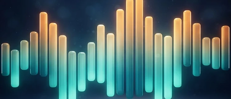 Audio sound wave visualisation