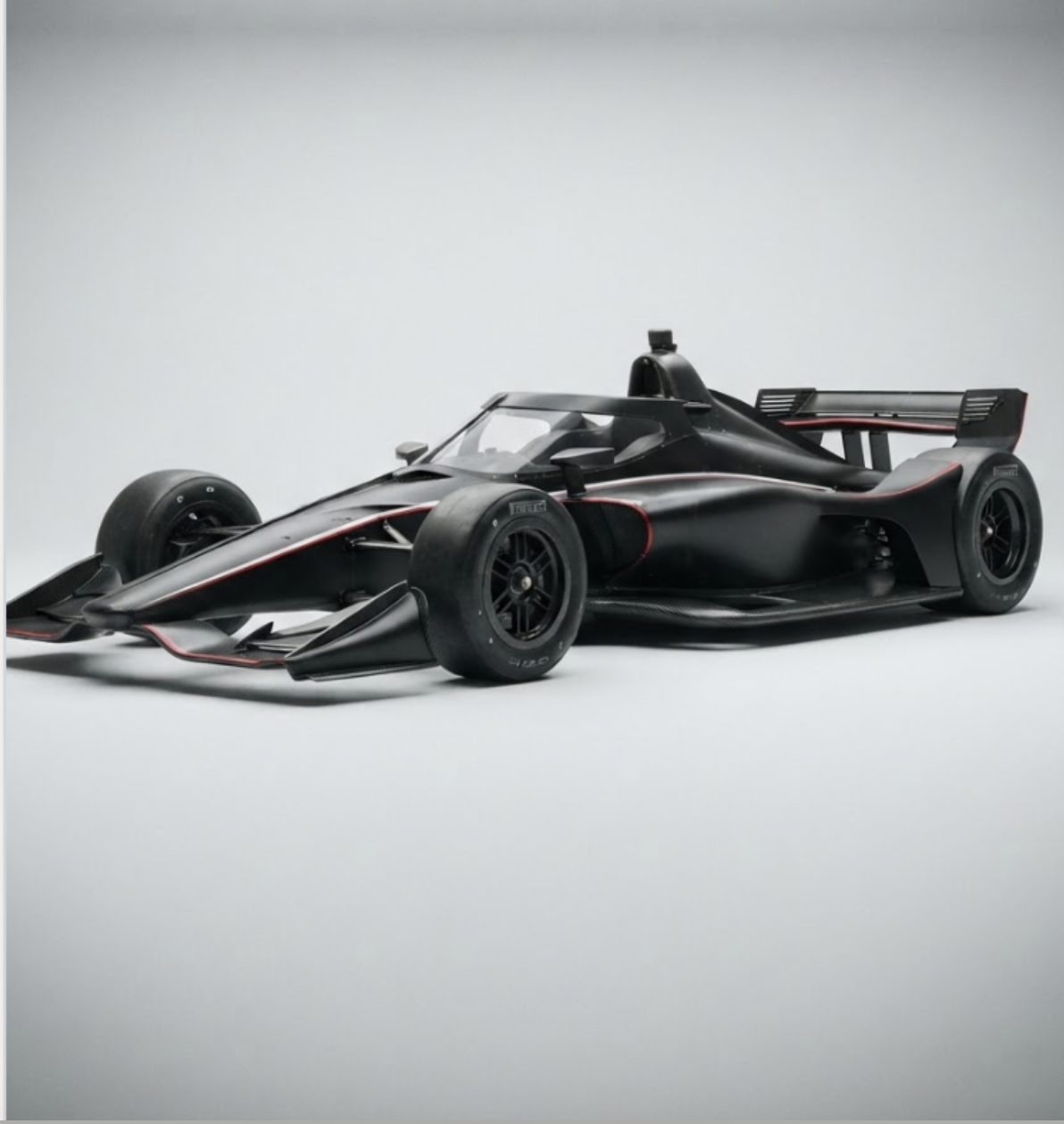 INDYNXT race car in the studio