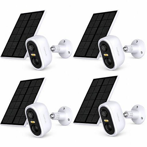 Laxihub 3MP 4-Camera Solar Pack