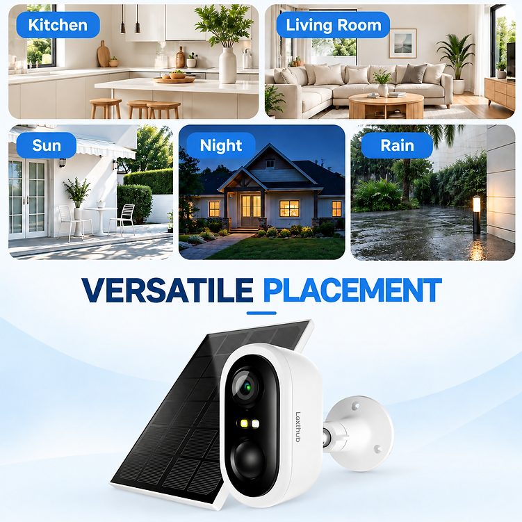 Laxihub versatile placement