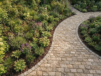 Cobblestone Work by HMR Chimney & Masonry Repair