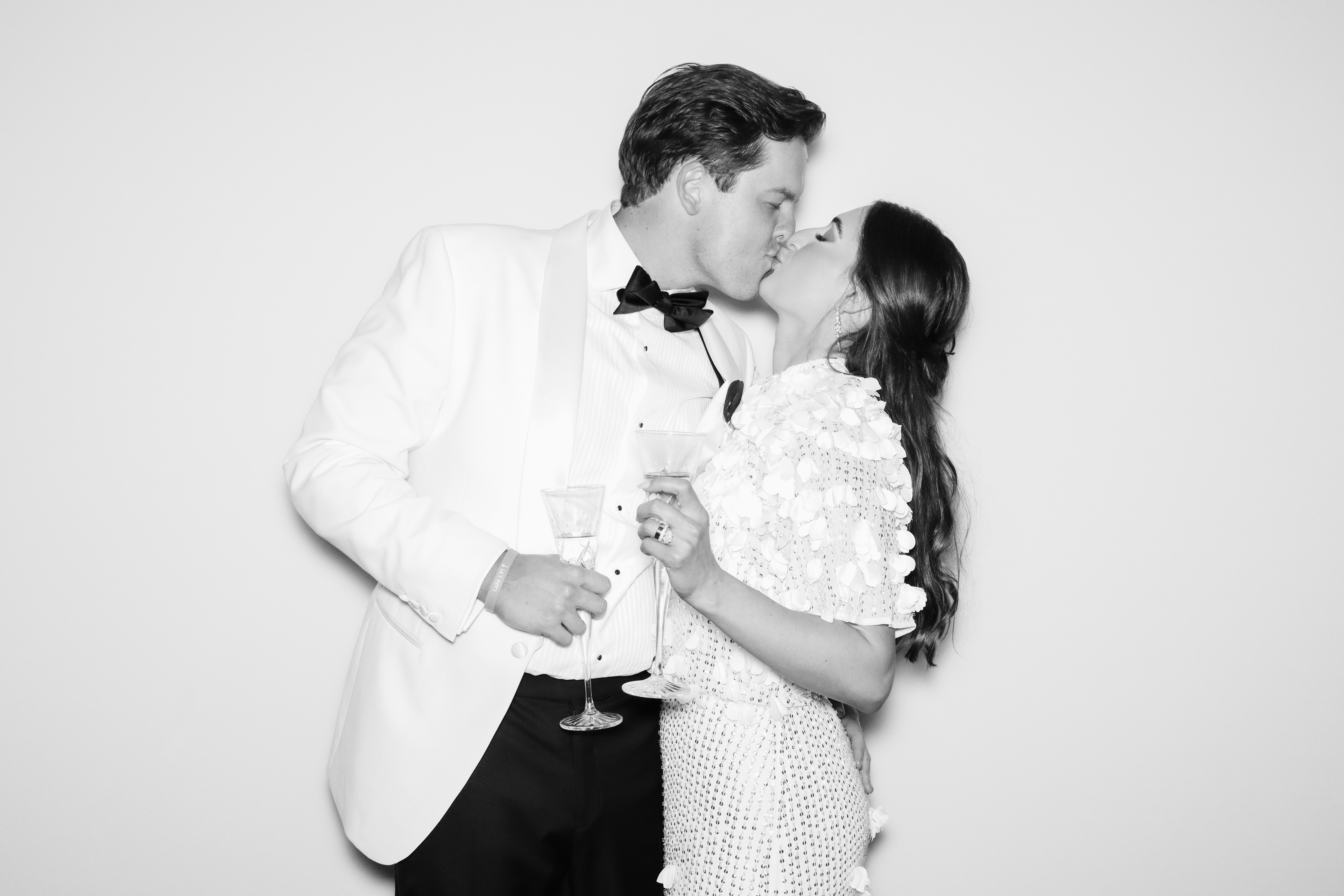 Classic White photo booth backdrop