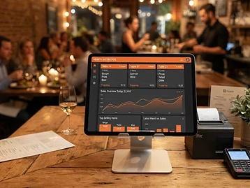 Merchant POS dashboard