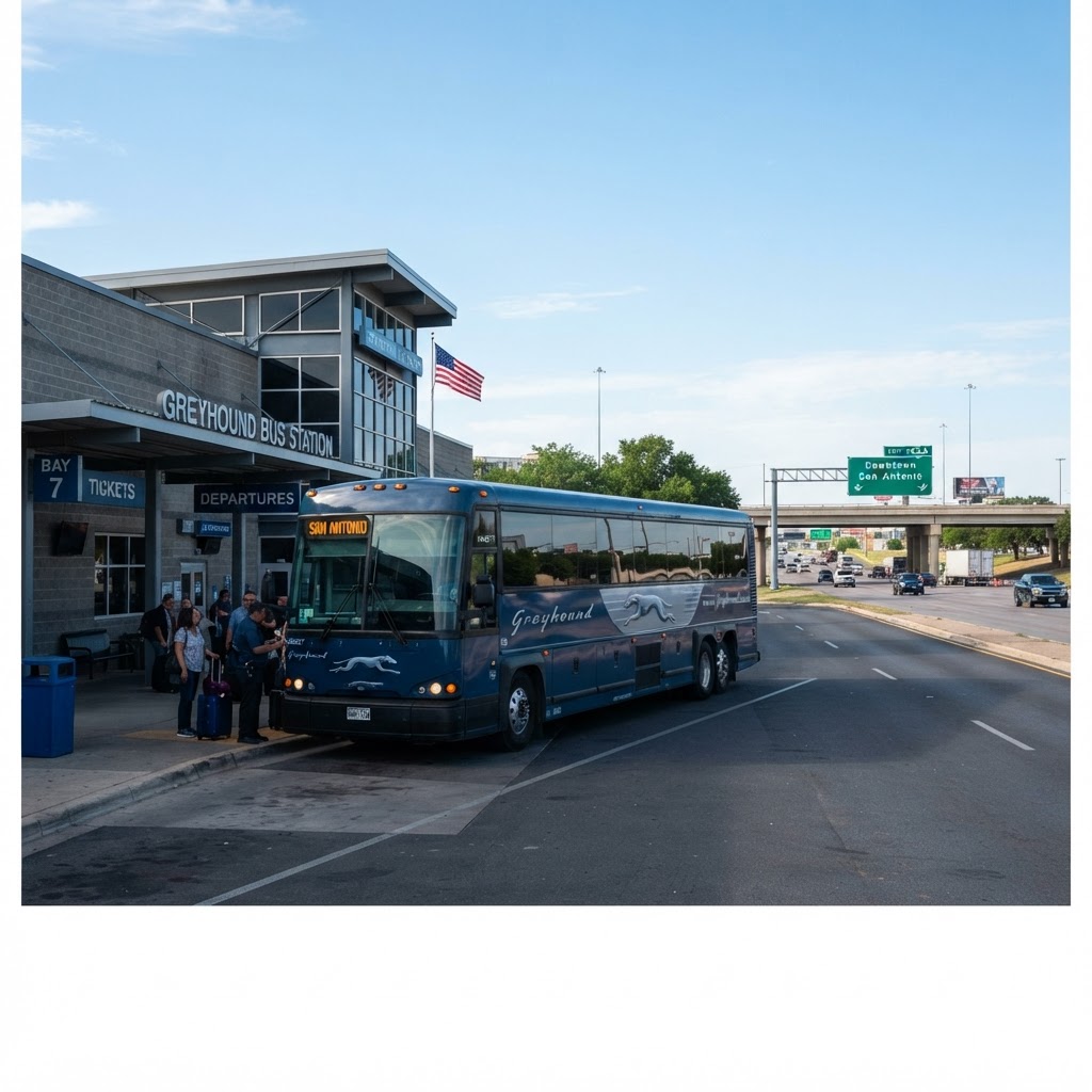 Greyhound bus in the United States