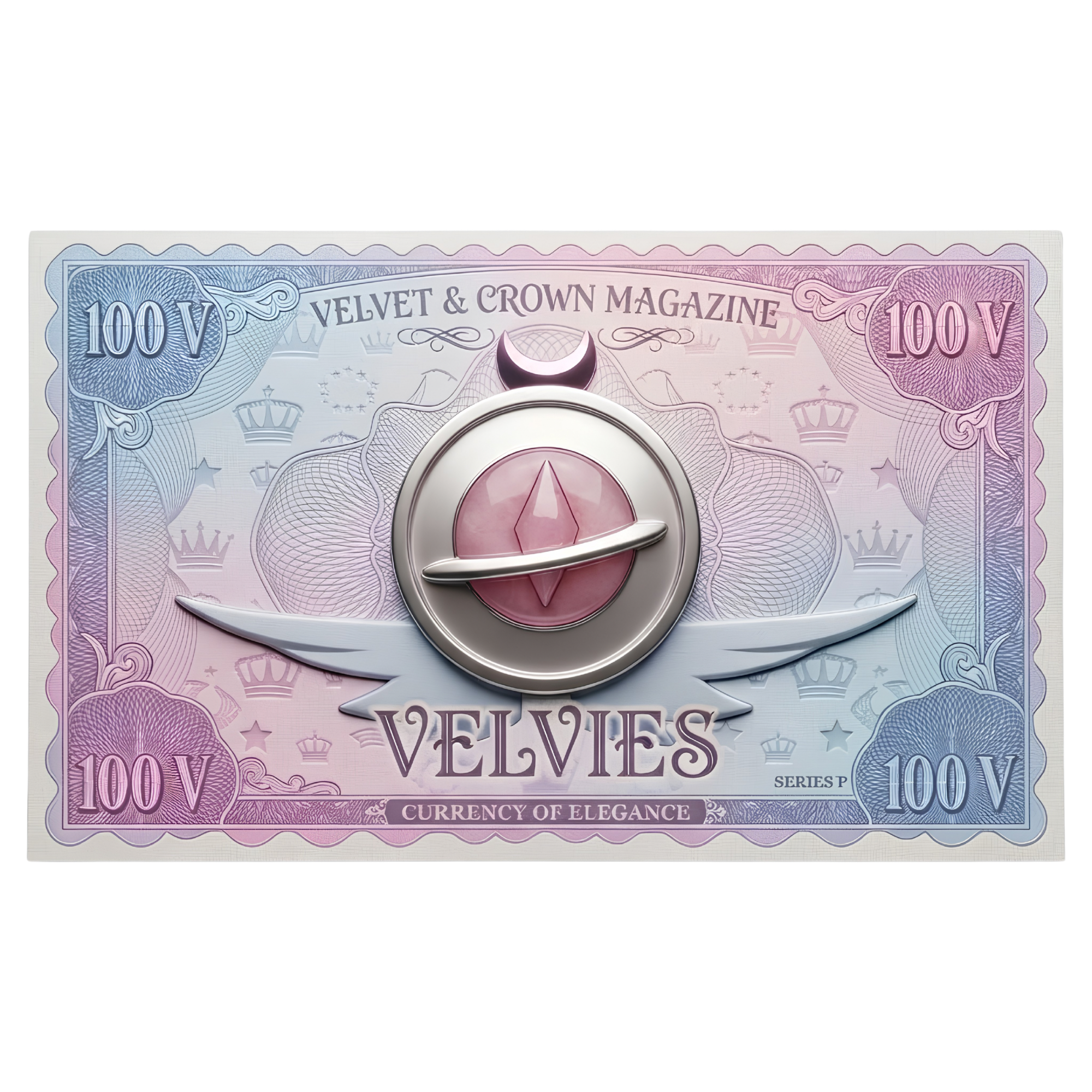 Velvies — moneda oficial de Velvet & Crown Magazine