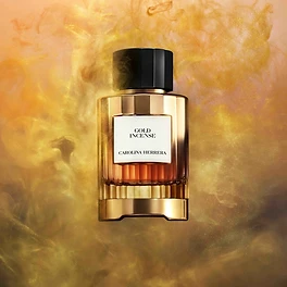 Carolina Herrera Gold Incense bottle