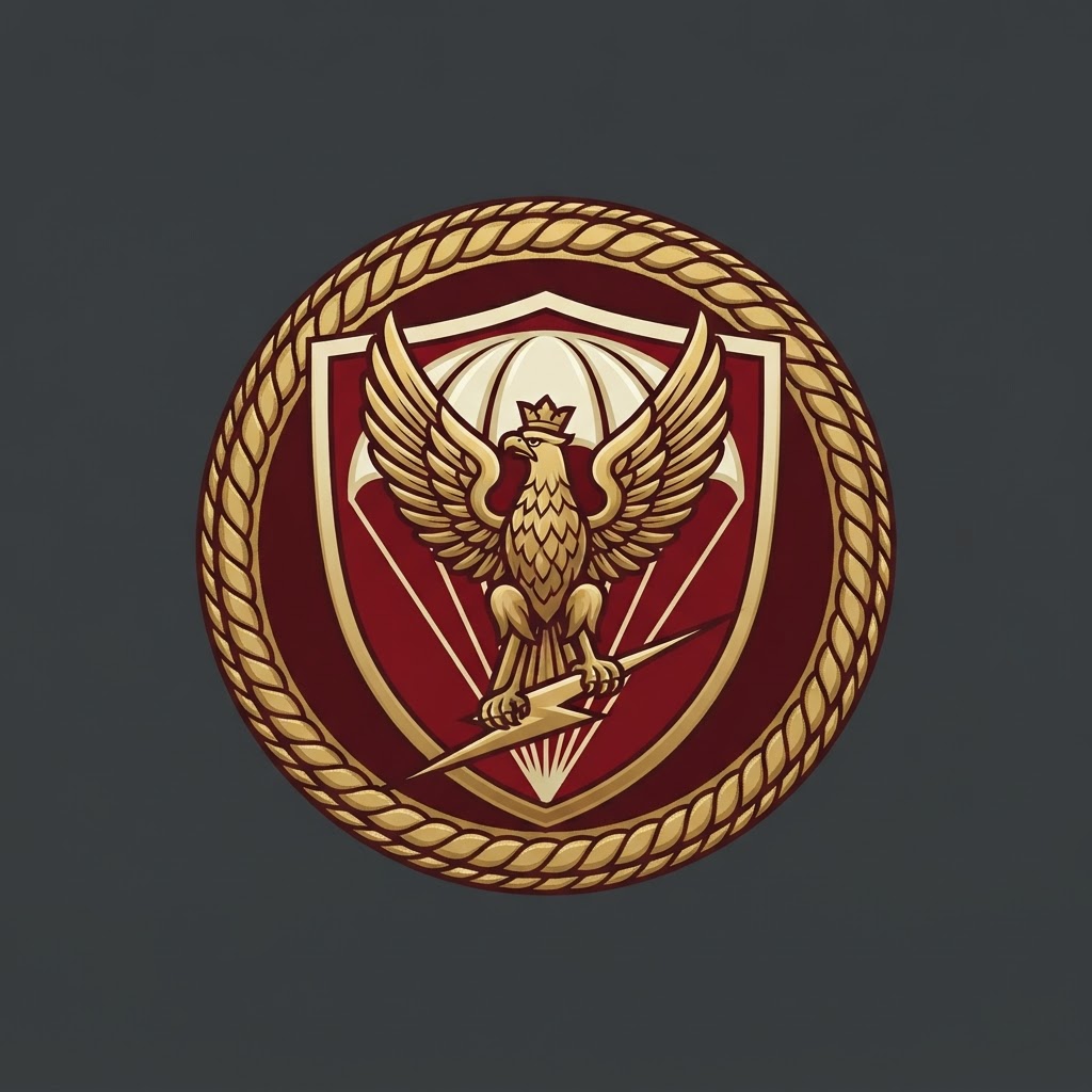 Distinctive unit insignia of Polish 1st Independent Parachute Brigade
