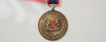 Singapore Armed Forces Good Service Medal, Service medal, Singapore medal